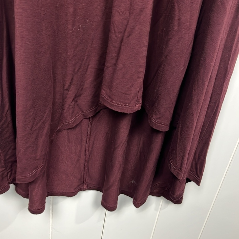 Universal Standard Womens Dress 2XS Burgundy Sleeveless Maxi Pockets Hi-Low New - Picture 6 of 12